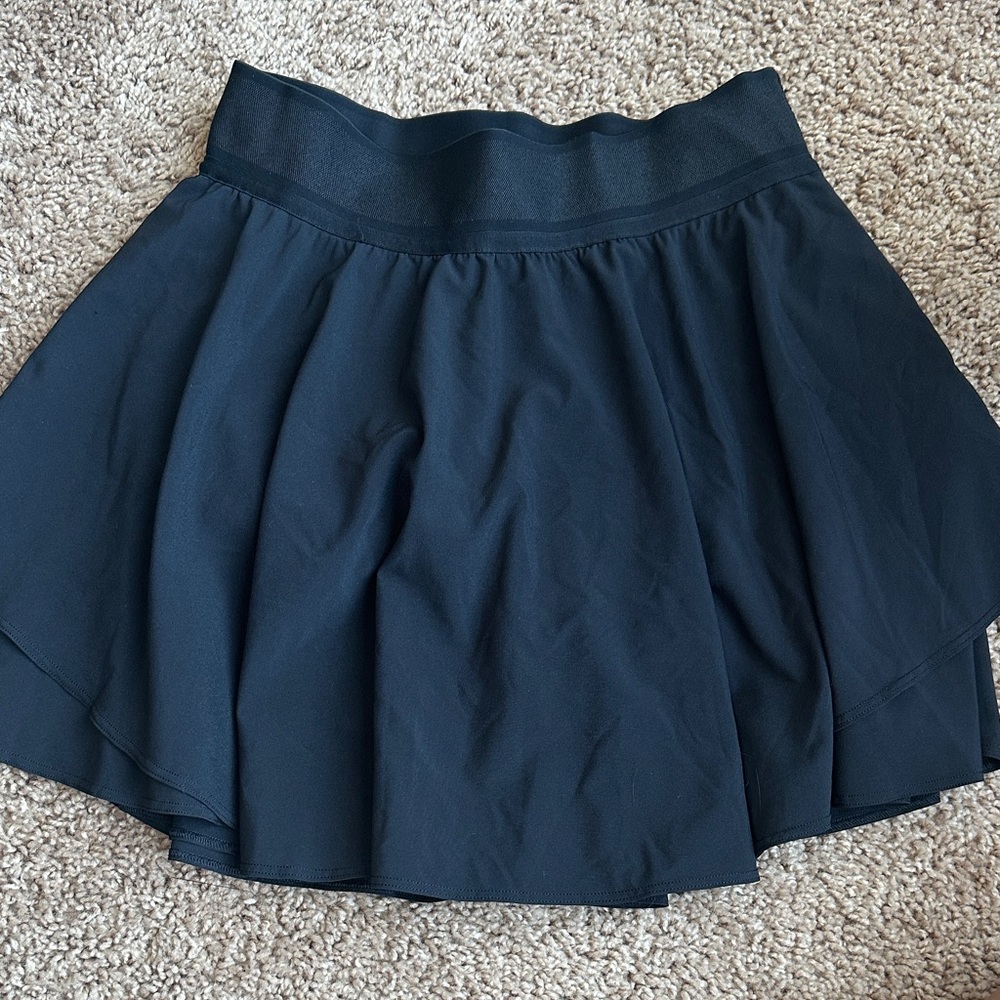 Lululemon Athletica Black Skater Skirt